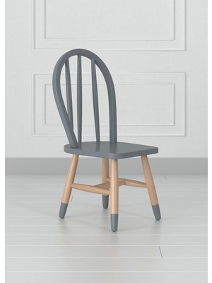 Woody&Happy Woody Çocuk Sandalyesi Gri