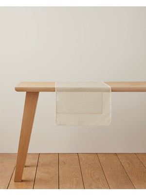 English Home Nour Polyester Runner 45X145 cm Gold