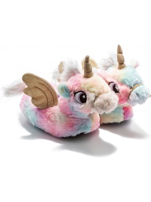 Twigy Lea Çocuk Hayvanlı Panduf Renkli 23/30