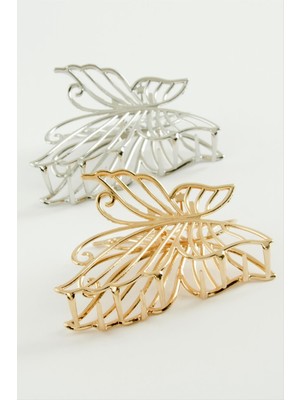 Fantastik Store Kelebek Metal Mandal Toka 7 cm