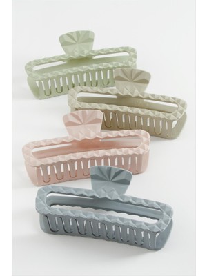 Fantastik Store Dikdörtgen Renkli Mandal Toka 12 cm