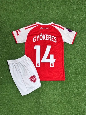 Arsenal 2025/26  Yeni Sezon Viktor Gyökeres Iç Saha Çocuk Forması