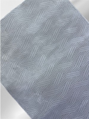 Siyam Halı 4303 Desen Gri Renk Kesme Kaymaz Taban Halı Yolluk