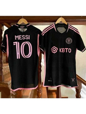 Miami 2023/24 Yeni Sezon Lionel Messi Deplasman Forması (Black)