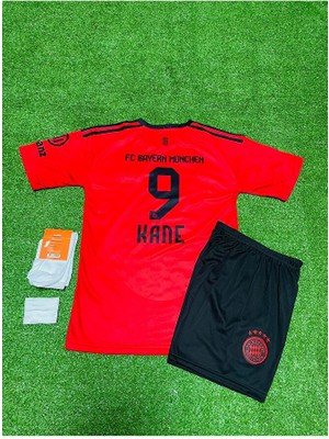 B.a.y.e.r.n M.ü.n.i.h 2024/25 Yeni Sezon Harry Kane Iç Saha Çocuk Forması 4'lü Set