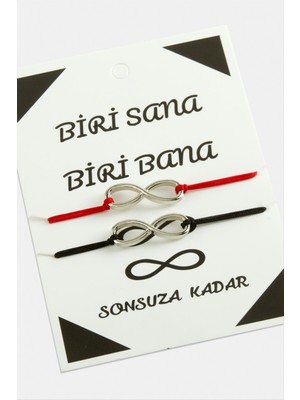 Zero Nrzsnt 2 Adet Sonsuzluk Ip Bileklik-Renkli