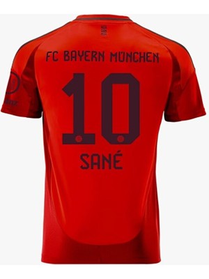 Münih 2024/25 Yeni Sezon Leroy Sane Iç Saha Forması (Red Kit)