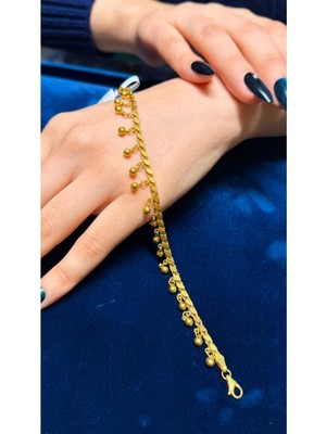 Kuyumcu Nurettin 9 gr (Gram) Pullu El Işlemesi Kunye 22(916) Ayar Altın