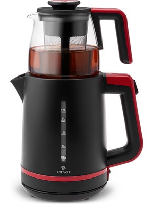 Emsan Maxi Tea Xl 2 In 1 Çay Makinesi Ruby