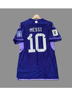 Special Arena Arjantin 2022 Dünya Kupası Lionel Messi Deplasman FORMASI7455892543