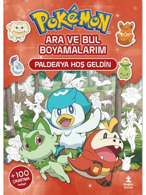 Doğan Çocuk Pokemon - Ara ve Bul Boyamalarım –  Paldea’ya Hoş Geldin