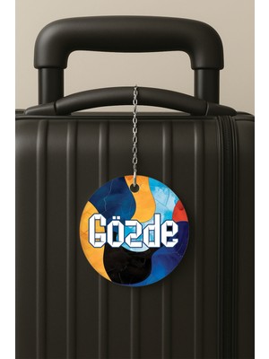 Nurdic Kişiye Özel Isim Soyisim Kelime Yazılı Pleksi Bavul Etiketi Valiz Etiketi Isimmodel 88