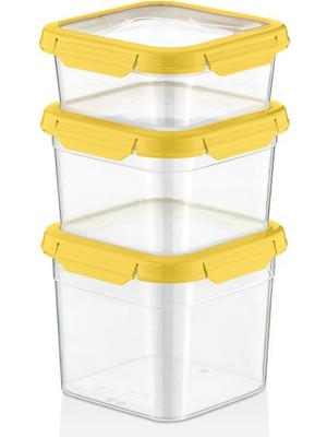 Smartware 3'lü Set Loxo Sızdırmaz Saklama Kabı 700 -1000-1500 ml