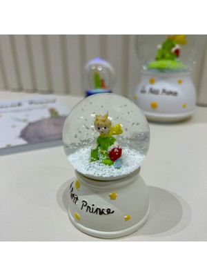 Taşmeran Küçük Prens Işıklı Mini Boy Kar Küresi TKY0386