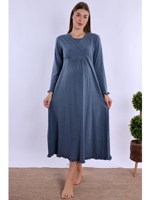 Effortt Indigo Hamile Lohusa Gecelik