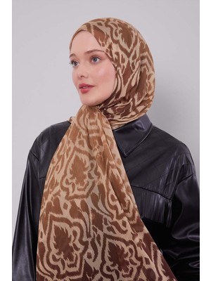 Levidor Bordo Renk Geçişli Vivian Şal