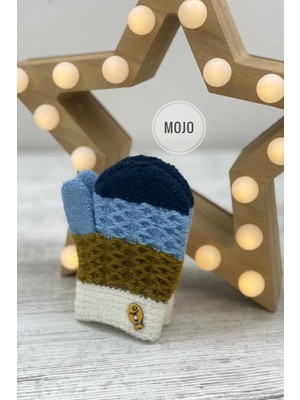 Kitti Erkek Bebek Parmaksız  Yün Eldiven K22210-11 Lacivert