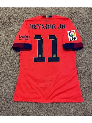 Special Arena Fc. B.a.r.c.e.l.o.n.a 2015/16 Sezonu Neymar Jr. Nostalji Forması (Turuncu)