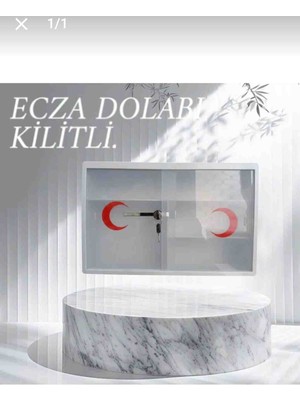İpekel Ipekel Ecza Dolabı Kilitli