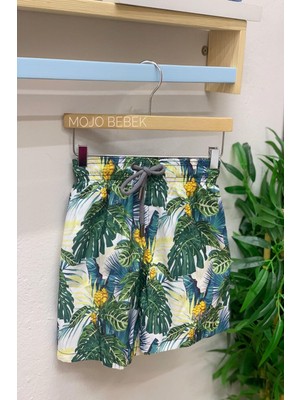 Kitti Erkek Çocuk Deniz Şortu Y2240 Yeşil