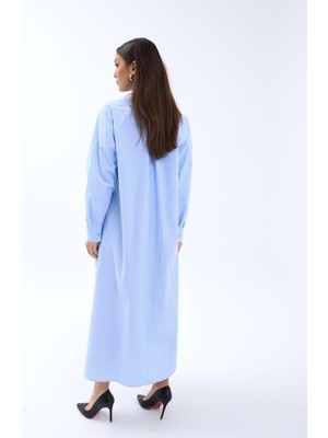 Nnstartshopping  5857 Elbise-San Diego Çizgili