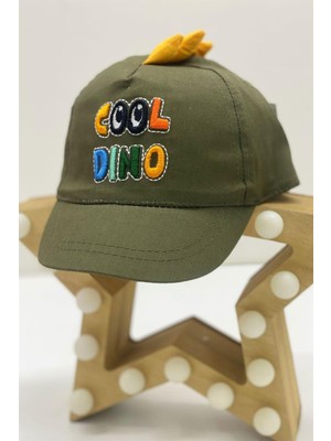 Kitti Erkek Bebek Cool Dino Kasket Şapka Y2301004 Haki
