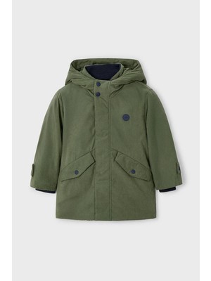 Mayoral Erkek Çocuk 2-9 Yaş Içi Polarlı Kapüşonlu Mont Haki