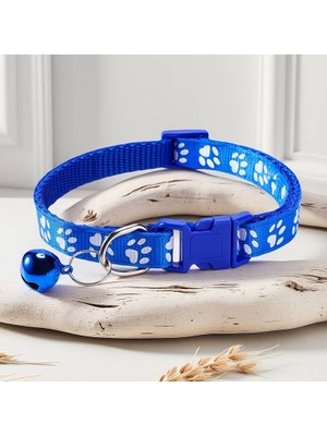 Temu Ayarlanabilir Yumuşak Köpek & Kedi Tasmaları Zilli Lacivert