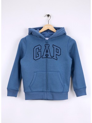 Gap Baskılı Erkek Çocuk Sarı Sweatshırt 789861001