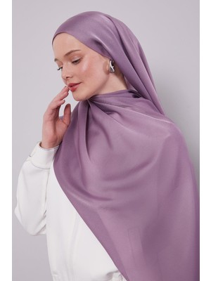 Levidor Lila Düz Purple Şal