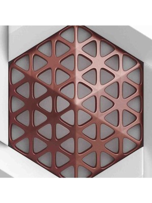 Dreamwall 3 Boyutlu Geometrik Petek Izgara Desenli Tekstil Duvar Kağıdı