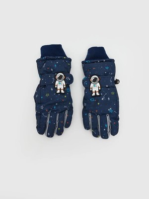 LC Waikiki Baskılı Erkek Çocuk Kar Eldiveni  (W5)