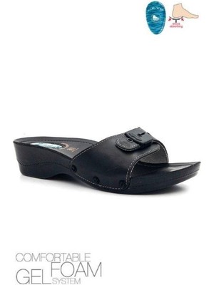 Ceyo Minelli Topuklu-2 Kadın Topuk Jellli Anatomik Terlik