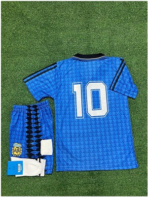 Special Arena Lionel Messi 1994 Sezonu Arjantin Milli Takım Çocuk Forması 4'lü Set