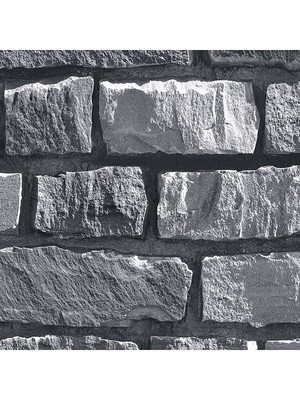 Dreamwall Duvar Kağıdı Eski Taş Duvar Desenli Silinebilir Tekstil Duvar Kağıdı