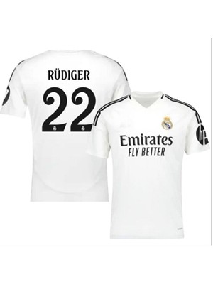 Special Arena R.madridd 2024-25 Yeni Sezonu Antonio Rüdiger Iç Saha Forması