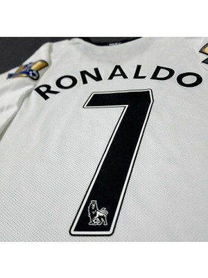 Special Arena Manchester/united Moskova 2008/09 Sezonu Cristiano Ronaldo Nostalji Forması (Beyaz)