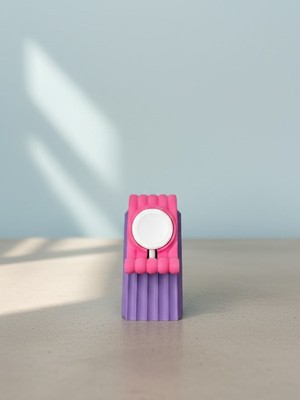 Printhane 3D Apple Watch Şarj Standı – Renkli Manyetik Şarj Tutucu