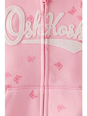 Oshkosh Kız Çocuk Pembe Sweatshirt
