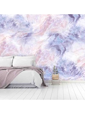 Dreamwall Duvar Kağıdı Mermer Desenli Silinebilir Tekstil Duvar Kumaşı En x Boy