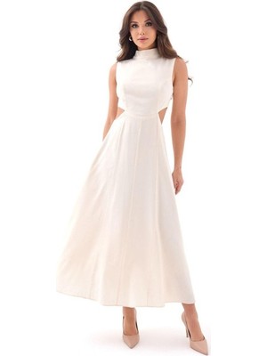 Nnstartshopping  7094 Elbise-Bej