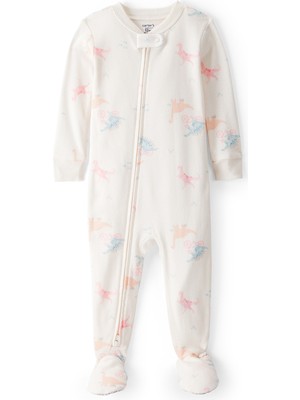 Carter's Kız Bebek Ekru Uyku Tulumu