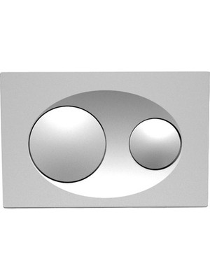 E.c.a Serel Gömme Rezervuar Kumanda Paneli Krom Mat