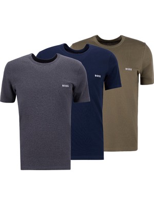 Boss Çok Renkli Erkek Atlet Tshirtrn 3p Classic_3