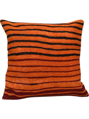 Kilim Antik El Dokuma Kilim Kırlent Yastık Kılıfı 0249 - Yeni - Çok Renkli