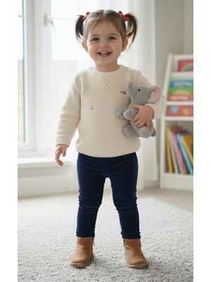 Fitilli Kadife Çocuk Taytı 1 Yaş, 2 Yaş, 3 Yaş, 4 Yaş, 5 Yaş, 6 Yaş, 7 Yaş, 8 Yaş