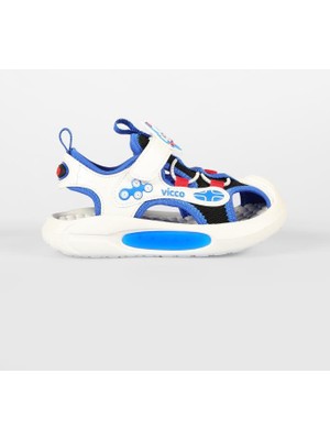 Vicco Rocket Saks Mavi Çocuk Sandalet