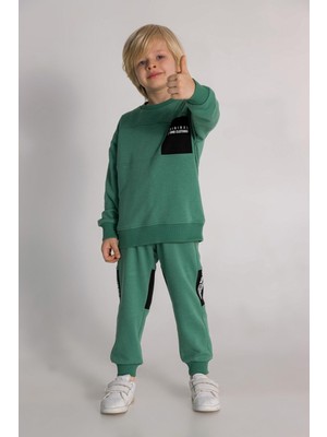 Dmb Mojo Erkek Çocuk 4-8 Yaş Basic Eşofman Takımı Yeşil