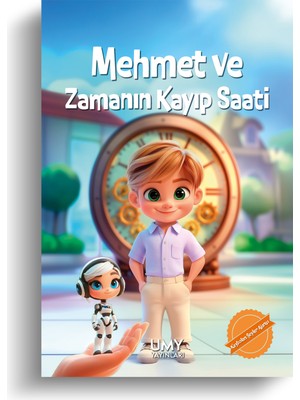 UMY Yayınları Mehmet ve Zamanın Kayıp Saati - Kaybolan Şeyler Ajansı - Çocuk Kitabı