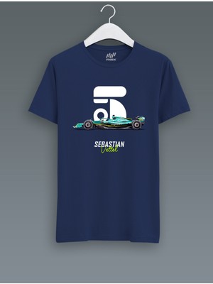 FNBX Sebastian Vettel AMR22 Yeşil T-Shirt